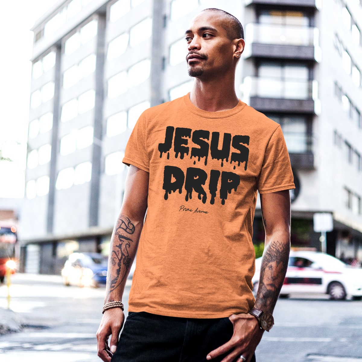 Black Jesus Drip T Shirt Prime Avenue