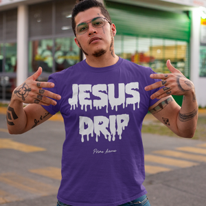 White Jesus Drip T-Shirt