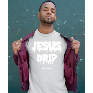 White Jesus Drip T-Shirt