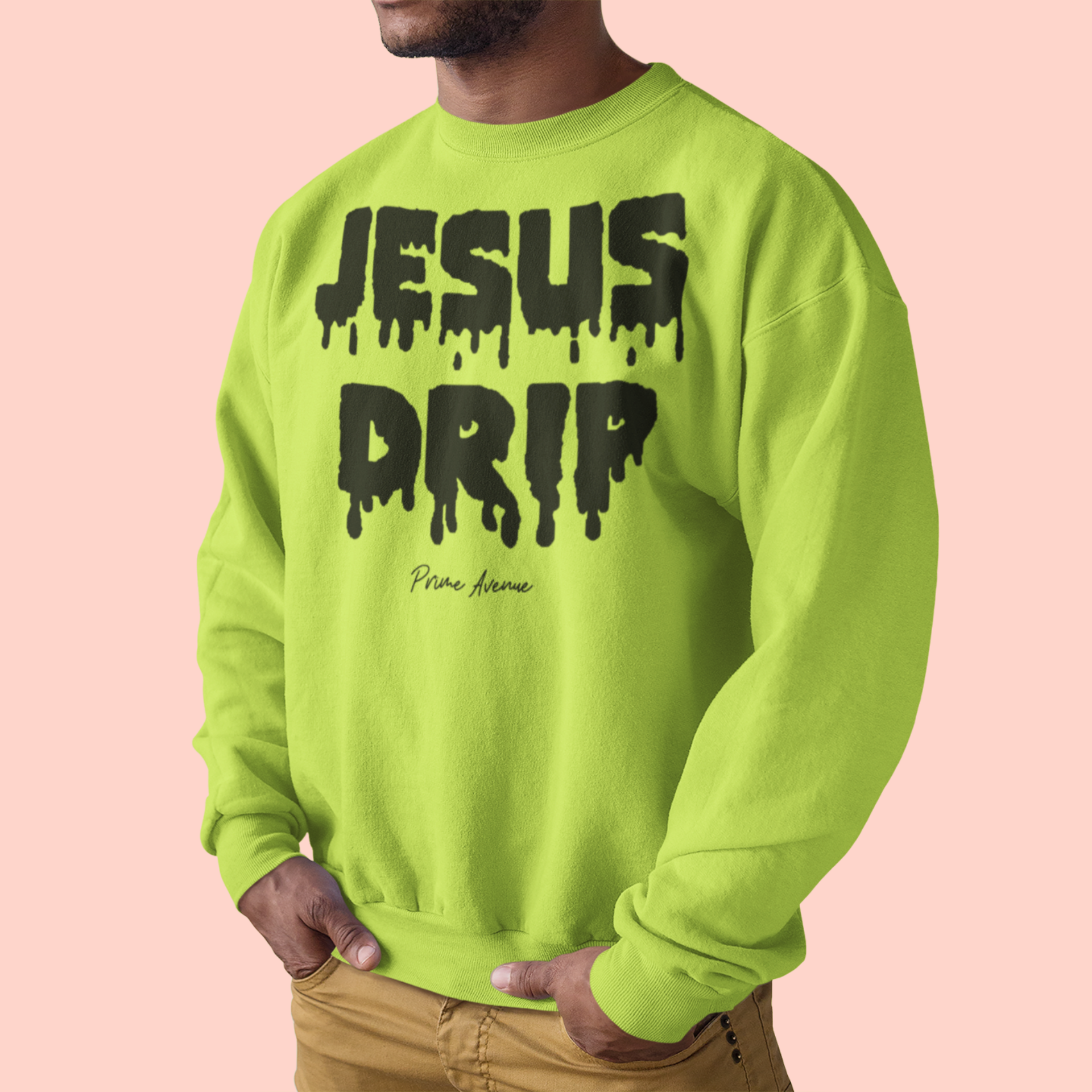 Black Jesus Drip Sweatshirt