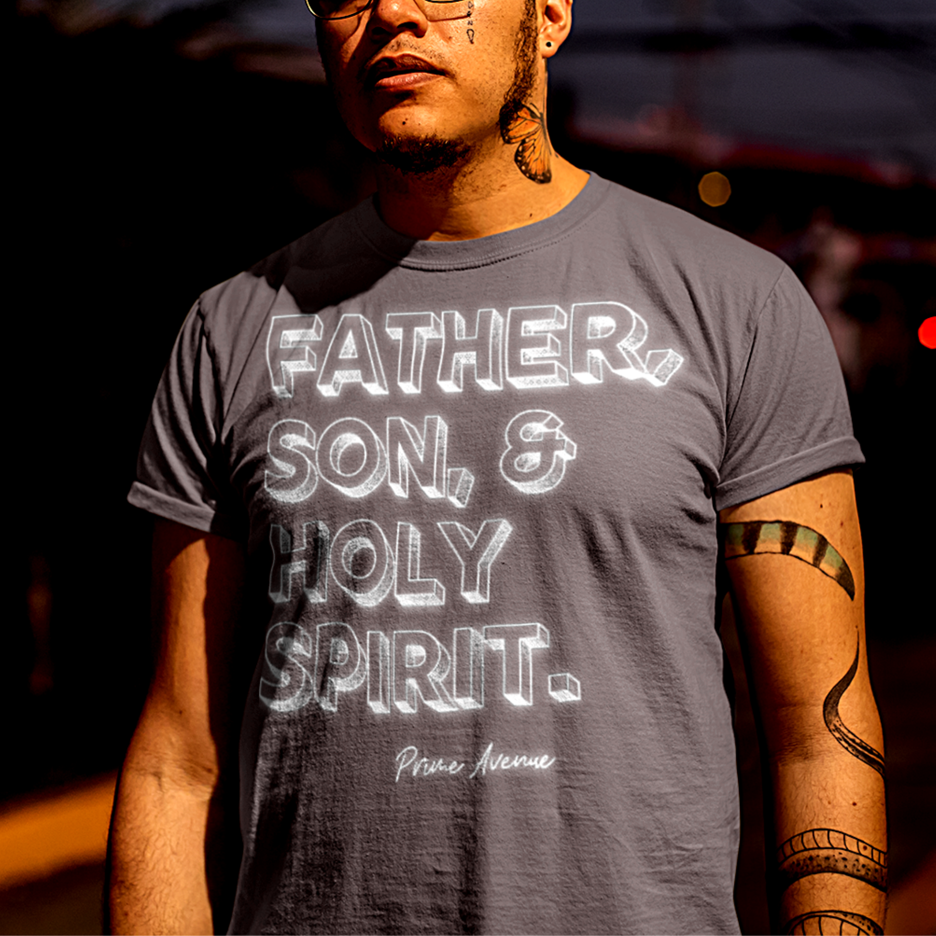 Reflective Father, Son, & Holy Spirit T-Shirt