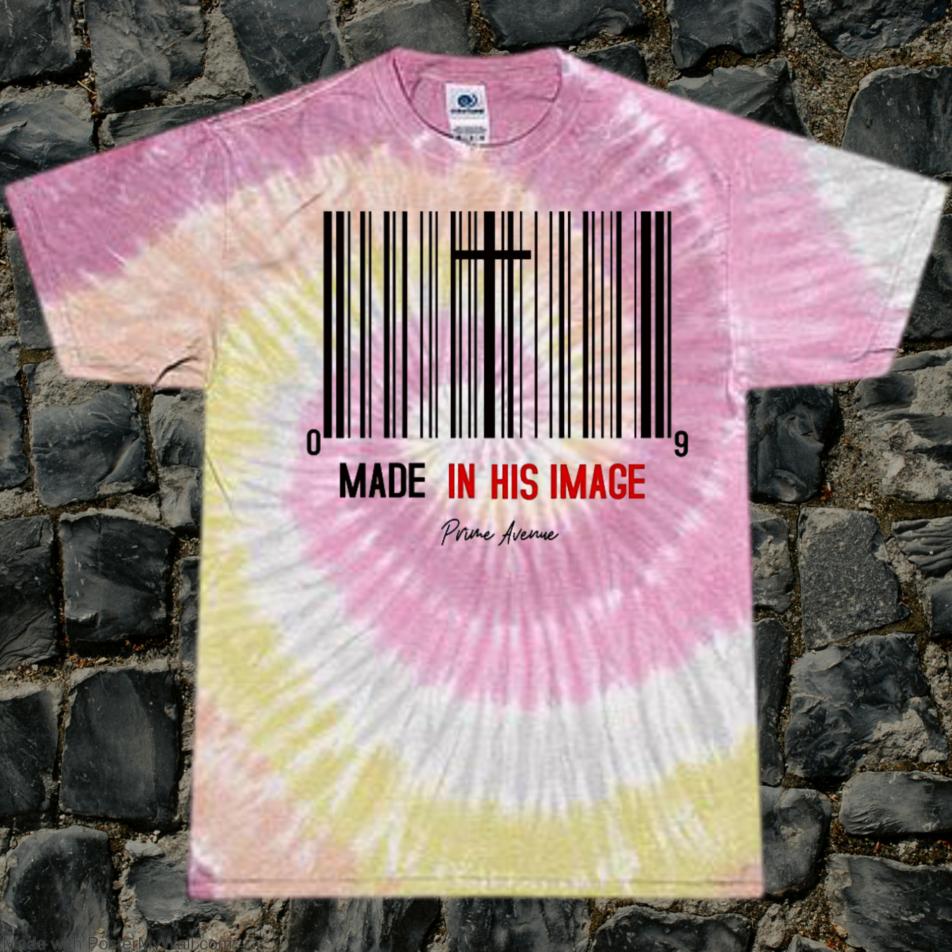 Tie Dye Made In His Image T-Shirt