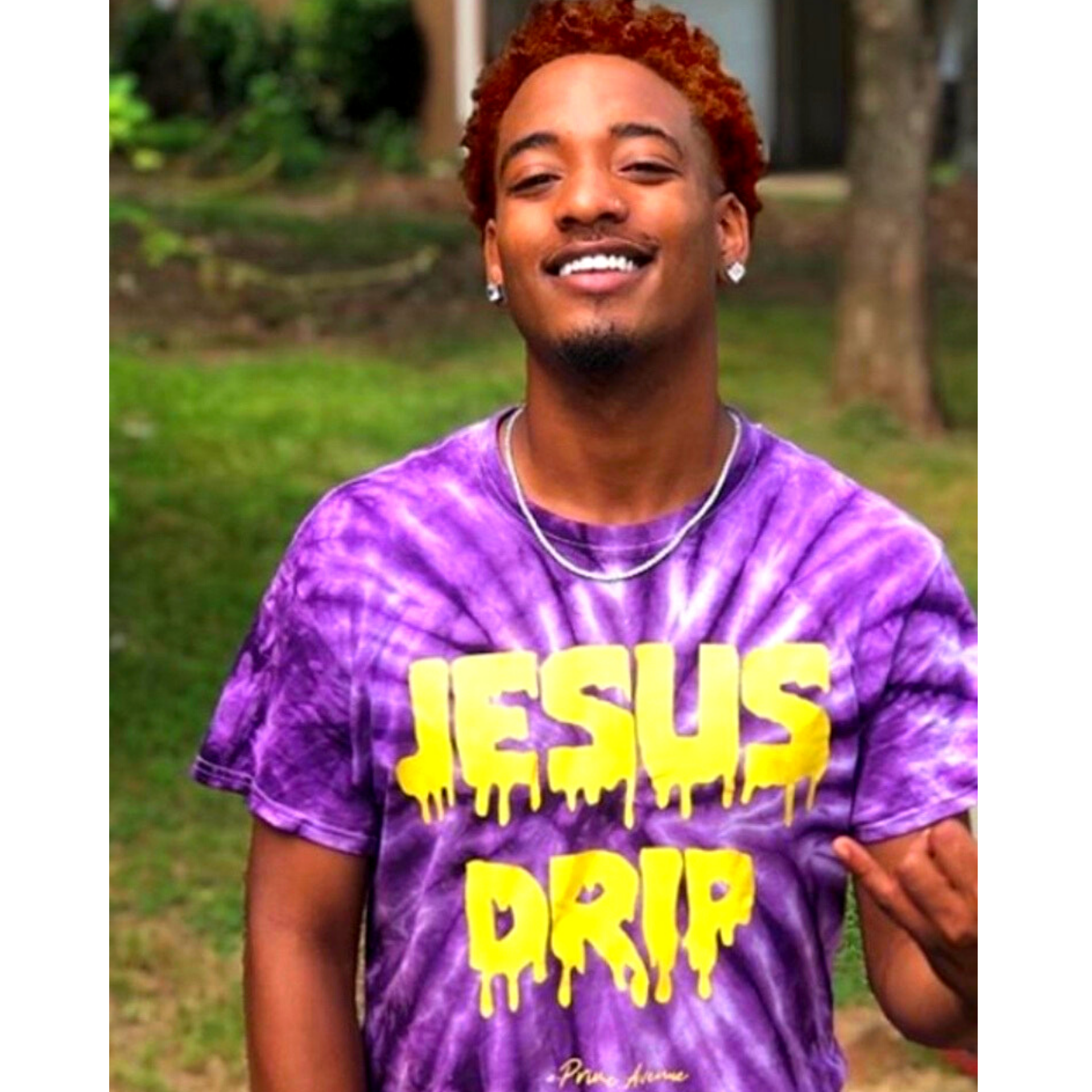*LIMITED EDITION* Yellow Jesus Drip Spider T-Shirt